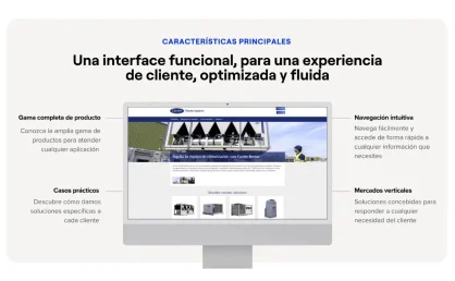 carrier lanza nueva pagina web rental systems
