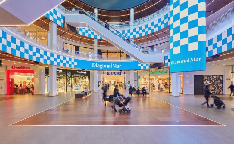 centro comercial diagonal mar mayor red recarga vehiculos