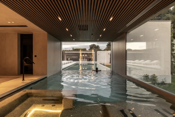 fusion exterior e interior con cerramientos technal