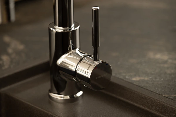 genebre lanza grifo de cocina monomando ge dual