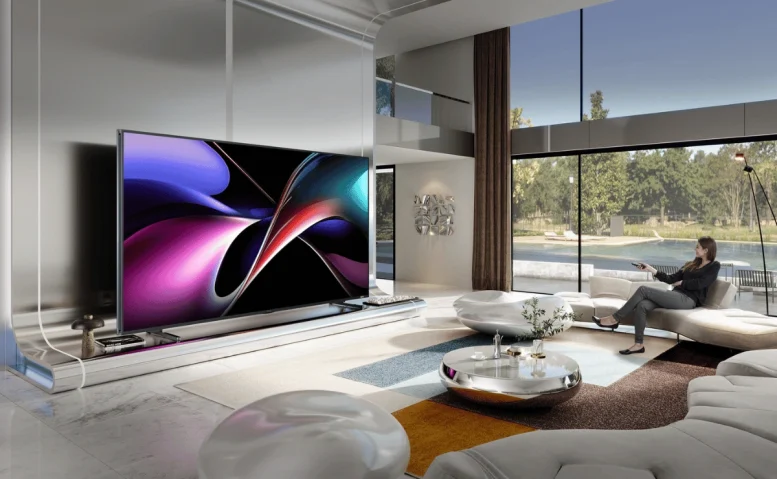 hisense lanza serie uxq con tv 116 europa