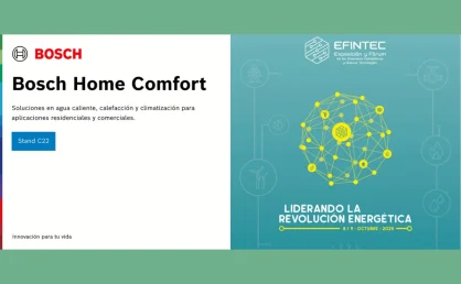 Bosch impulsa la innovación en climatización y energía en EFINTEC 2025