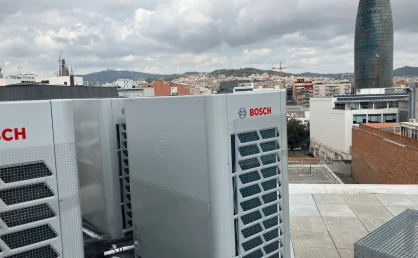 Bosch optimiza el confort y la eficiencia energética en un gimnasio de Barcelona