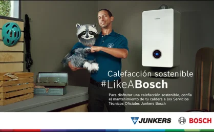 Junkers Bosch lanza su campaña de mantenimiento invernal “Calefacción sostenible #LikeABosch”