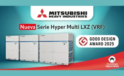 serie hyper multi lxz vrf premiada good design award 2025