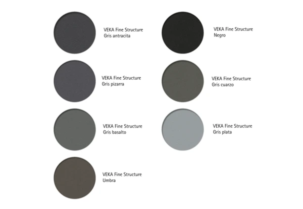 veka fine structure colores