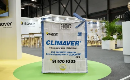 Isover presenta su nuevo servicio de reciclaje CLIMAVER® 360 en C&R 2025