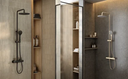 genebre amplia serie kloe con nuevas columnas de ducha