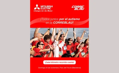 Mitsubishi Electric refuerza su compromiso social apoyando la X edición de Correblau