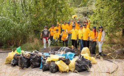 Sika y la Fundación Ecoalf retiran más de media tonelada de residuos de ríos españoles