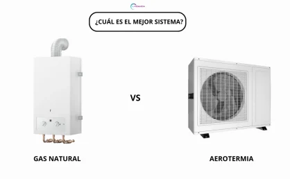 Aerotermia vs gas natural: ¿qué sistema es mejor para tu hogar o comunidad?