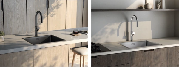 genebre grifo extraible para cocina