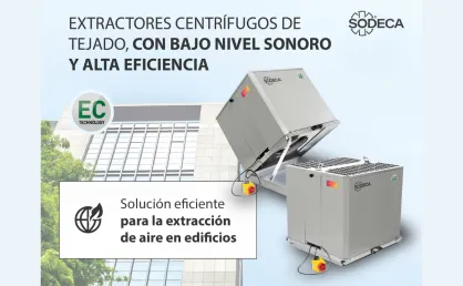 extractores centrifugos de tejado de sodeca