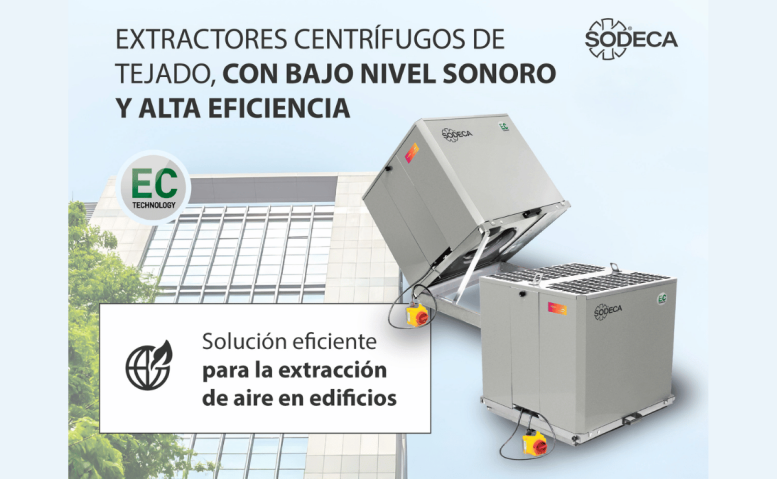 extractores centrifugos de tejado de sodeca