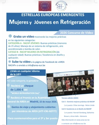 premio mujeres y jovenes en refrigeracion 2026