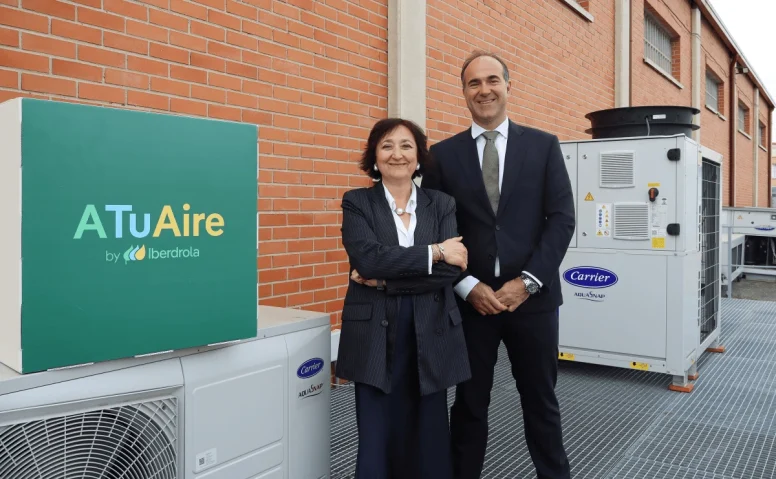 alianza carrier iberdrola impulso bomba de calor