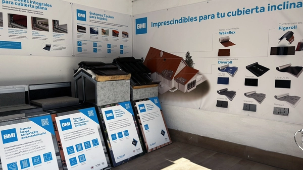 bmi espacio profesional cubierta y aislamiento