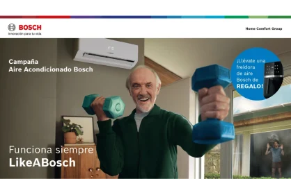 Bosch Home Comfort premia la compra de aire acondicionado este verano