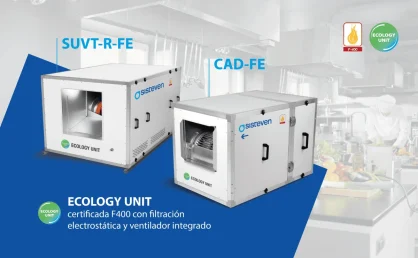 equipos para la extraccion de humos en cocinas ecology unit de sisteven