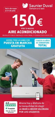 saunier duval promocion aire acondicionado 2026