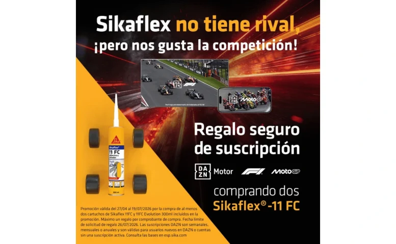 sika promocion sikaflez 11 fc con dazn