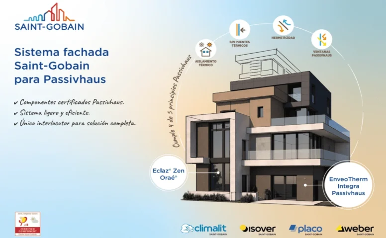 sistema de fachada ligera saint gobain