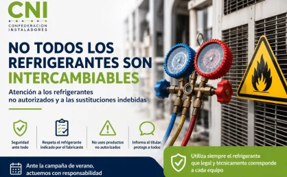 cni alerta uso correcto refrigerantes para climatizacion