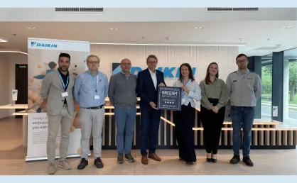 daikin certificacion breeam en gante