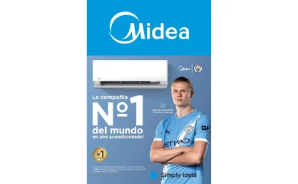 Midea impulsa su campaña de aire acondicionado con televisión, digital y publicidad exterior