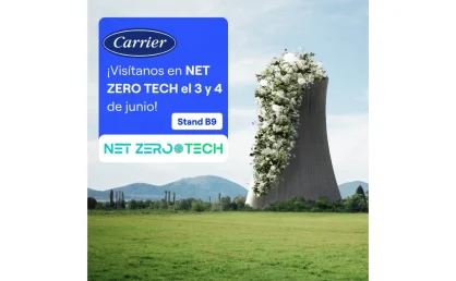 Carrier mostrará en Net Zero Tech sus soluciones HVAC para acelerar la descarbonización