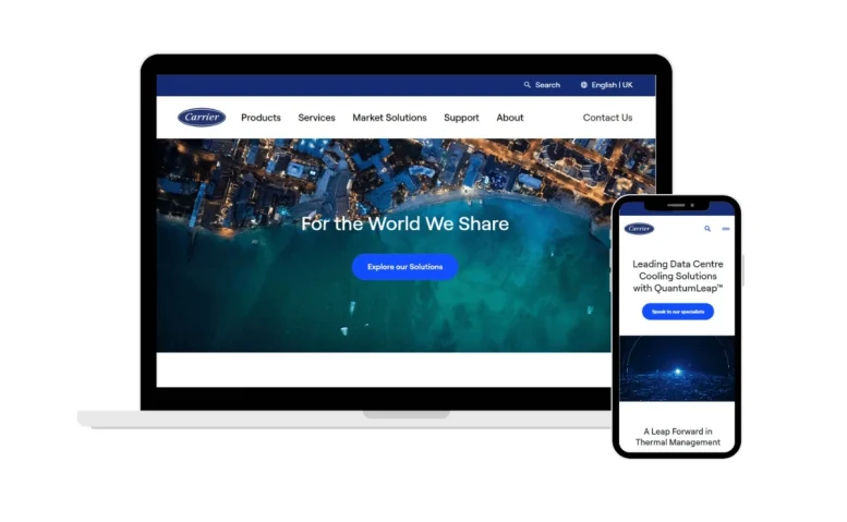 carrier lanza nueva web