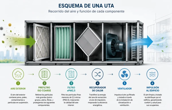 esquema funcionamiento una uta