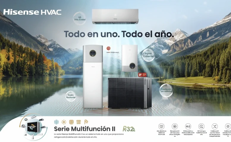 hisense hvac multifuncion climatizacion todo el año