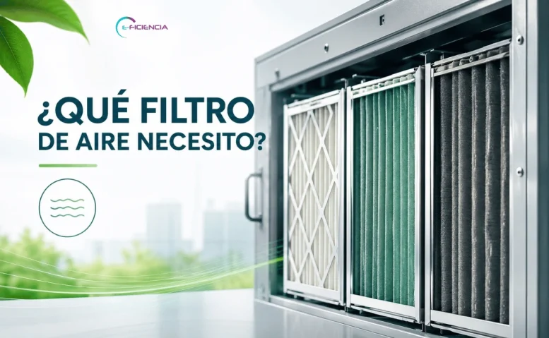que filtro de aire necesito guia segun iso 16890