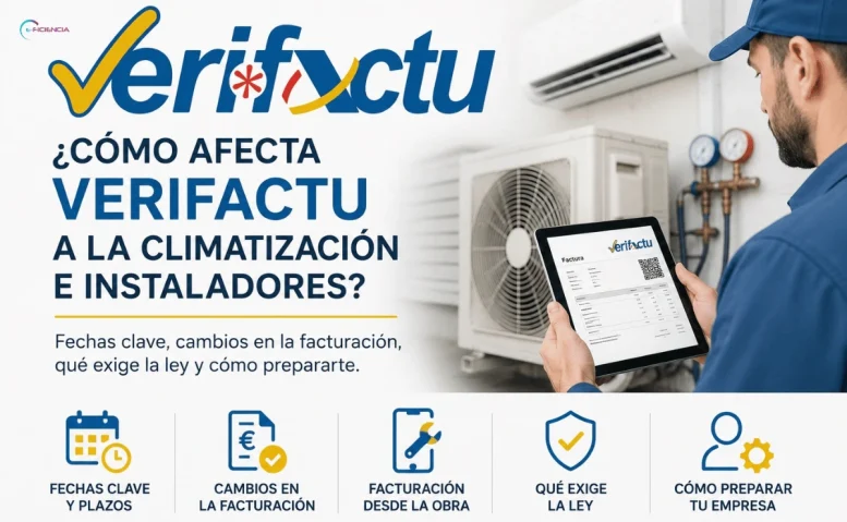 verifactu en climatizacion como afecta instaladores