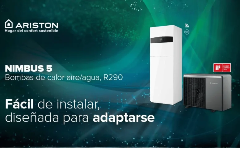 ariston lanza bomba de calor nimbus 5