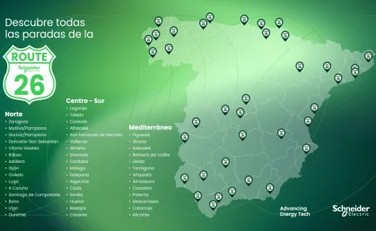 ruta 26 de schneider electric