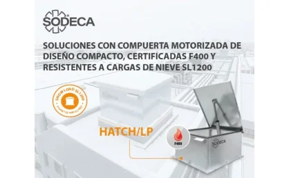 sodeca hatch lp extraccion de humos
