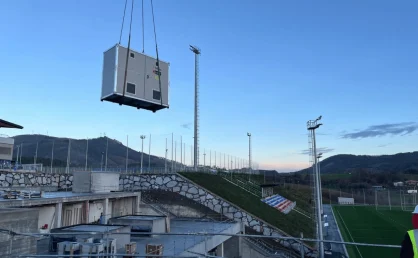 acv-ygnis sala maquinas prefabricada estadio eibar