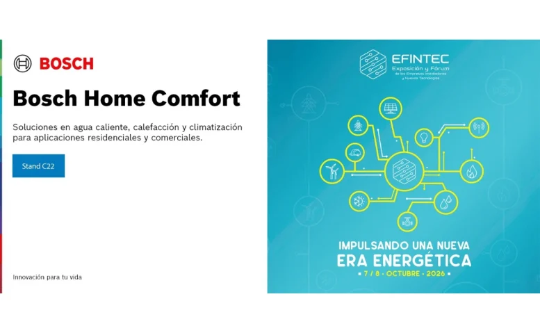 bosch home comfort soluciones climatizacion efintec 2026